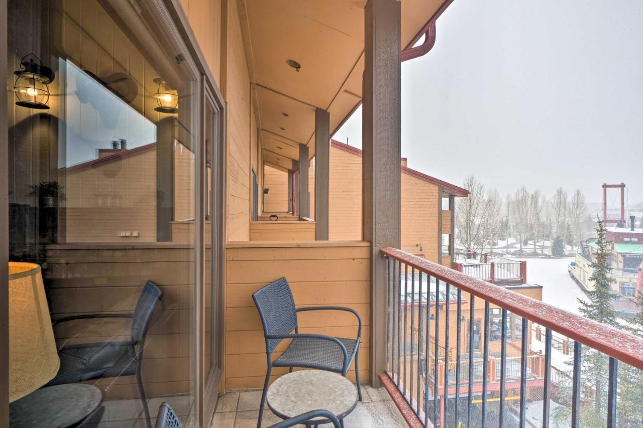 Cozy Breckenridge Condo At Base Of Peak 9! Exterior foto