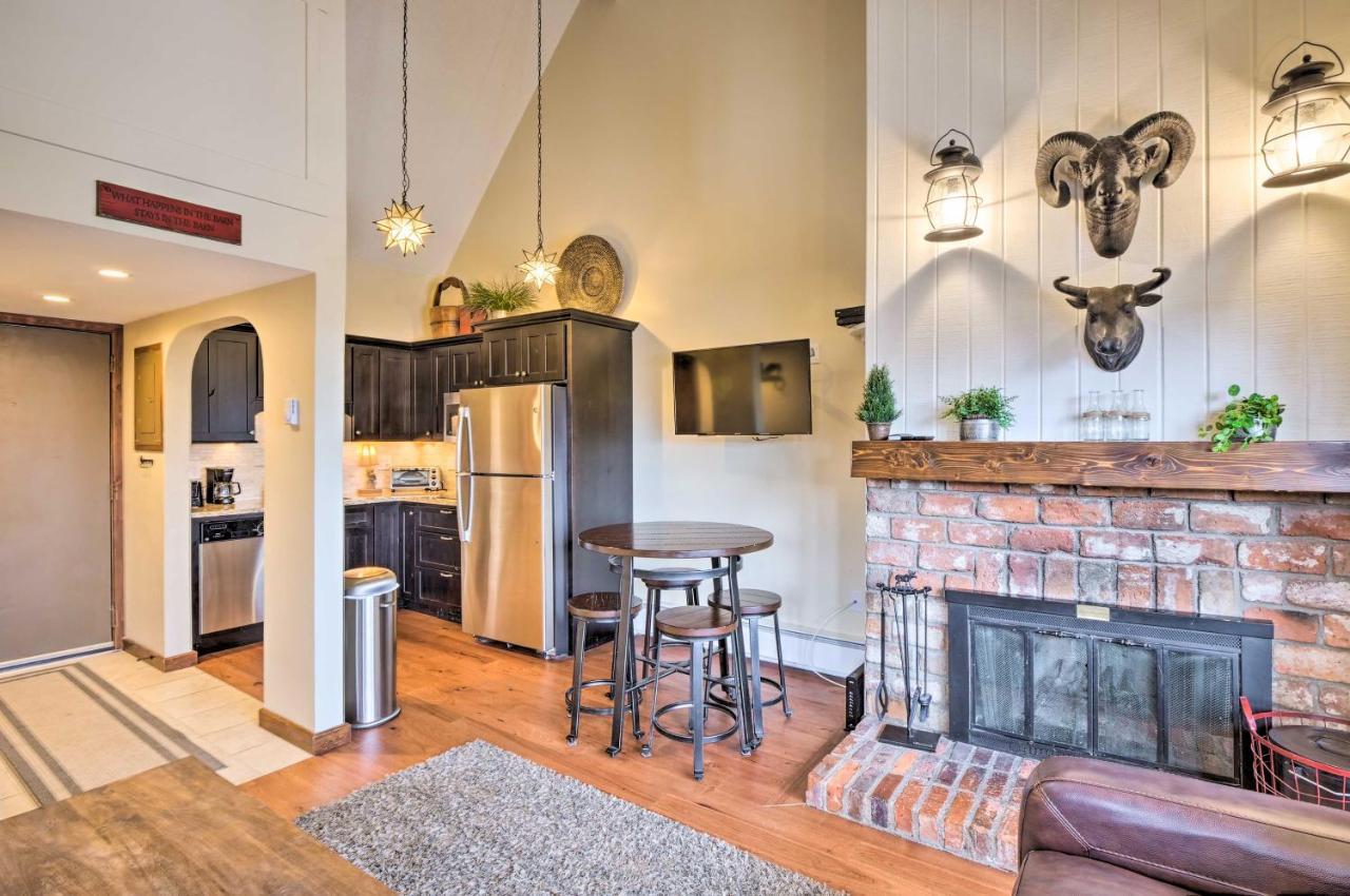 Cozy Breckenridge Condo At Base Of Peak 9! Exterior foto