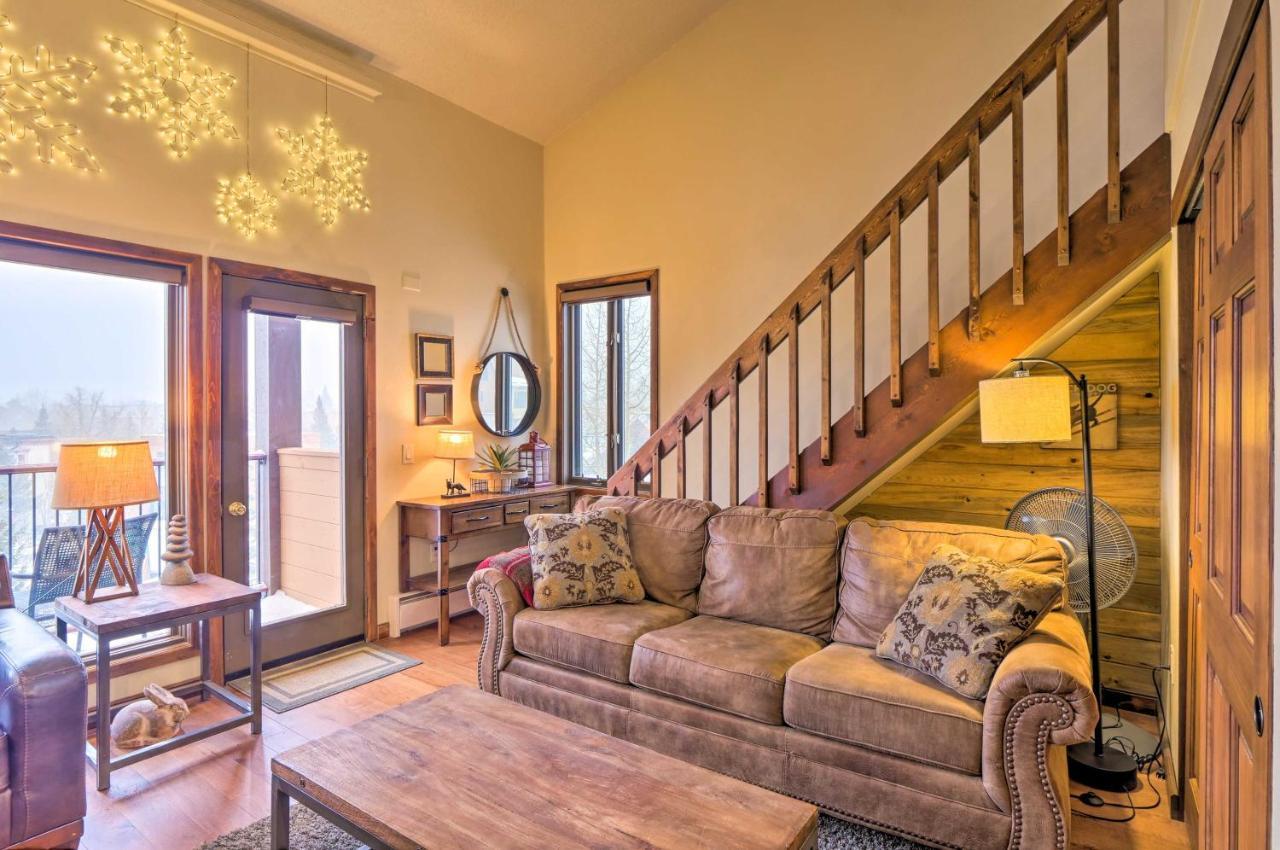 Cozy Breckenridge Condo At Base Of Peak 9! Exterior foto